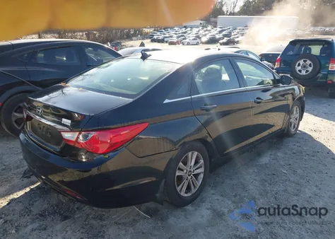 2012 Hyundai Sonata Gls from USA, damaged, VIN 5NPEB4AC8CH417776
